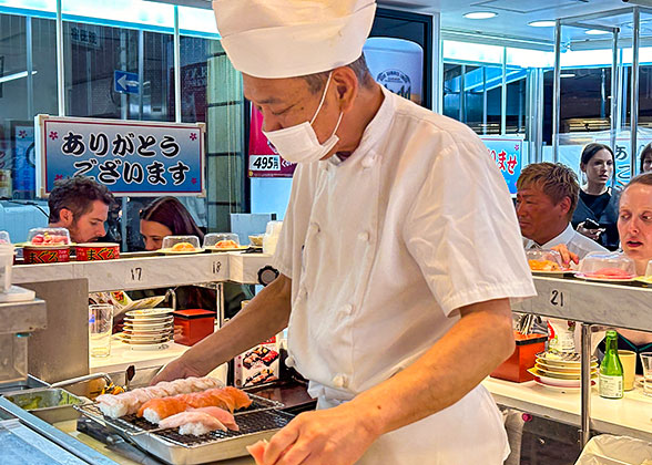 Taste Authentic Japanese Sushi