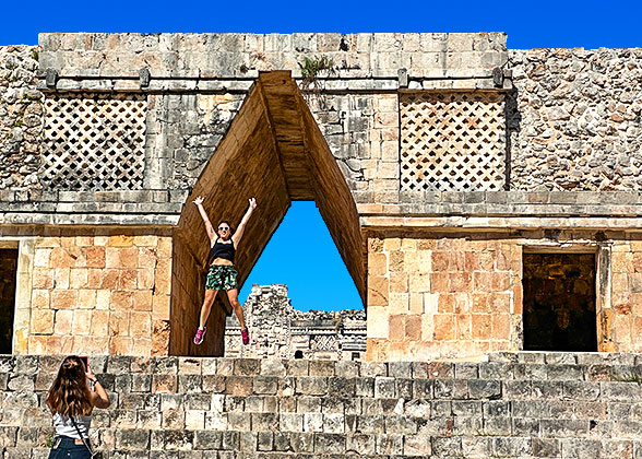 Maya Ruins in Yucatan