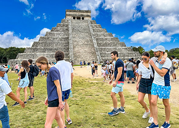 Great Pyramid of Kukulkan at Chichen Itza