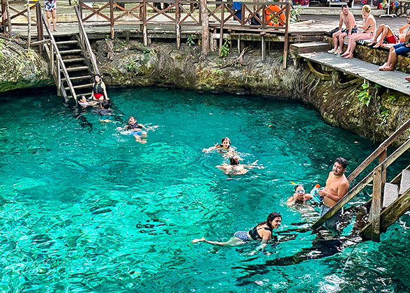 Soak up Sunshine in Cenote