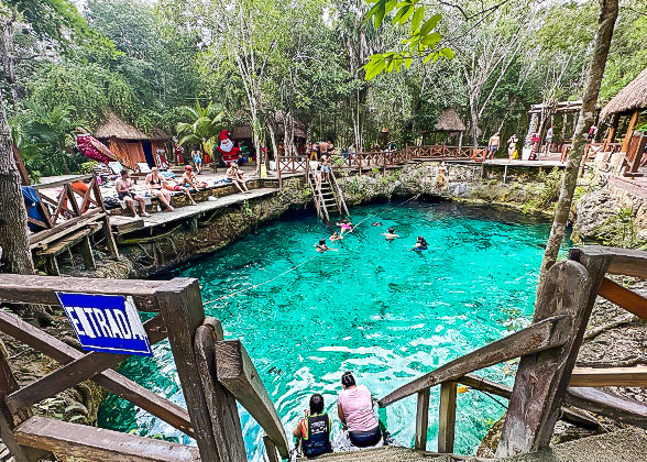 Cenote in Yucatan