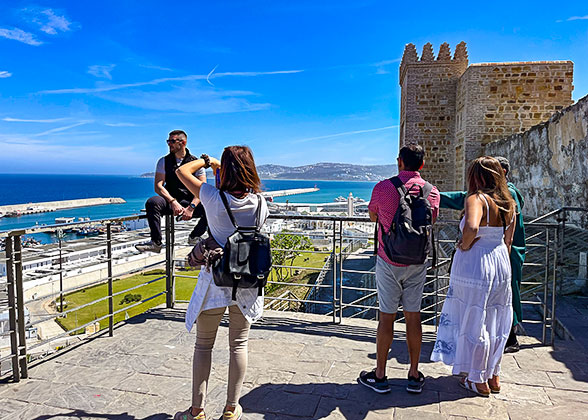 Beautiful Coastal Views of Tangier