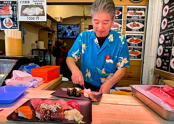 Taste Authentic Sushi in Japan