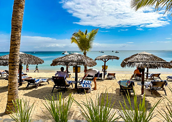 Relax at the Beach of Sainte Marie