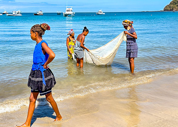 Traditional Fishing on the Beach