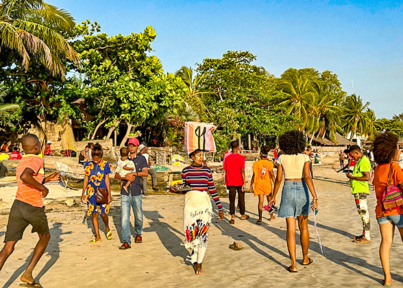 White Beach in Front of Your Hotel