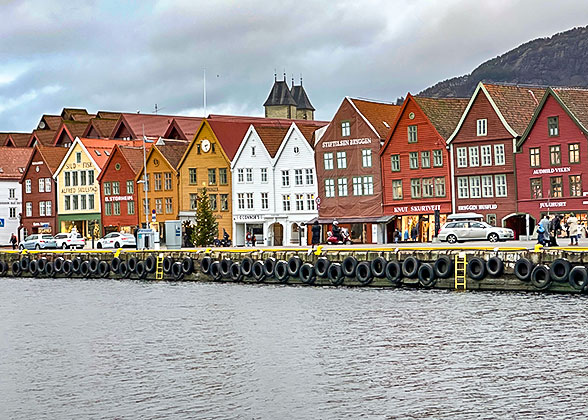Bryggen Dock in Bergen