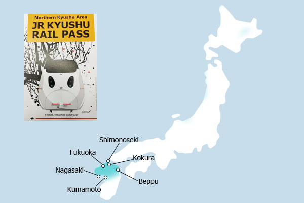 Northern Kyushu Rail Pass Book Jr Pass For Northern Kyushu Area
