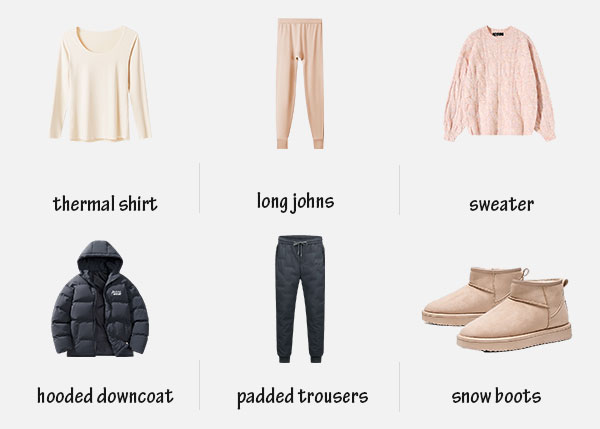 Hokkaido February Clothes