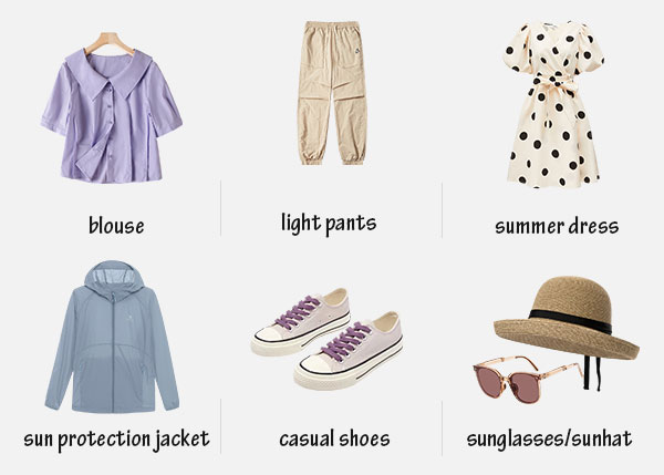 Hokkaido July Clothes