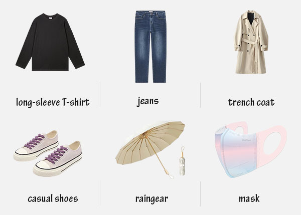 Nagoya April Clothes